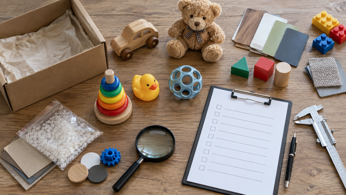 Toy samples and sourcing-review checklist
