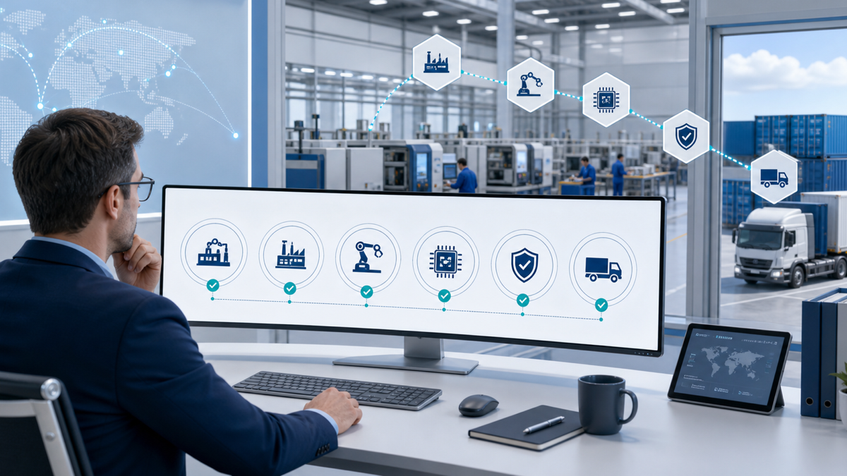 Buyer evaluating China supply chain resilience