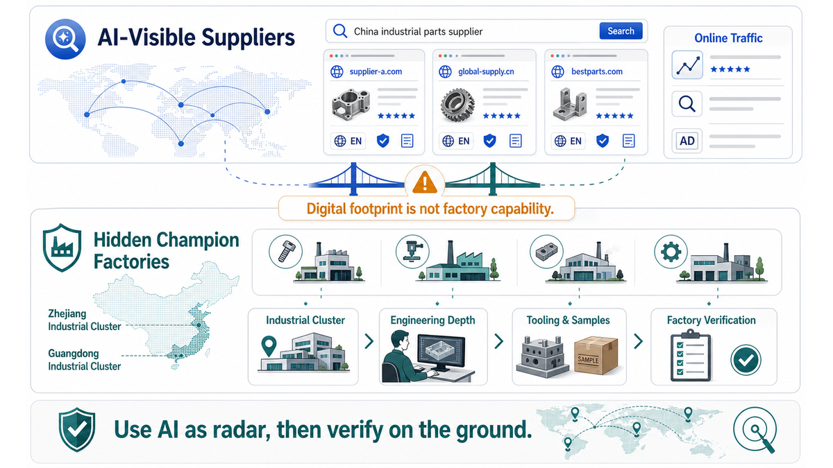 How to Find Chinese Manufacturers Beyond AI and Alibaba